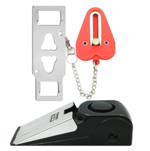 Read more about the article Double the Security: Portable Door Lock & Alarm for Peace of Mind