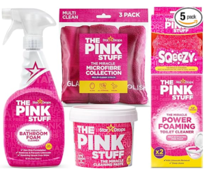 Read more about the article The Ultimate Bathroom Blitz: Pink Stuff Cleaning Kit for a Sparkling Clean