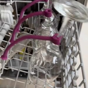 Read more about the article Secure Clean: Adjustable Dishwasher Glass Holder